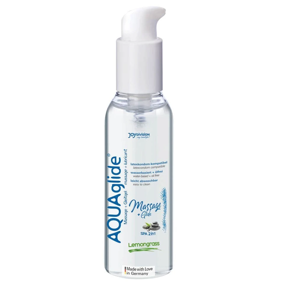 AQUAglide Massage + Glide Lemongrass, 200 ml