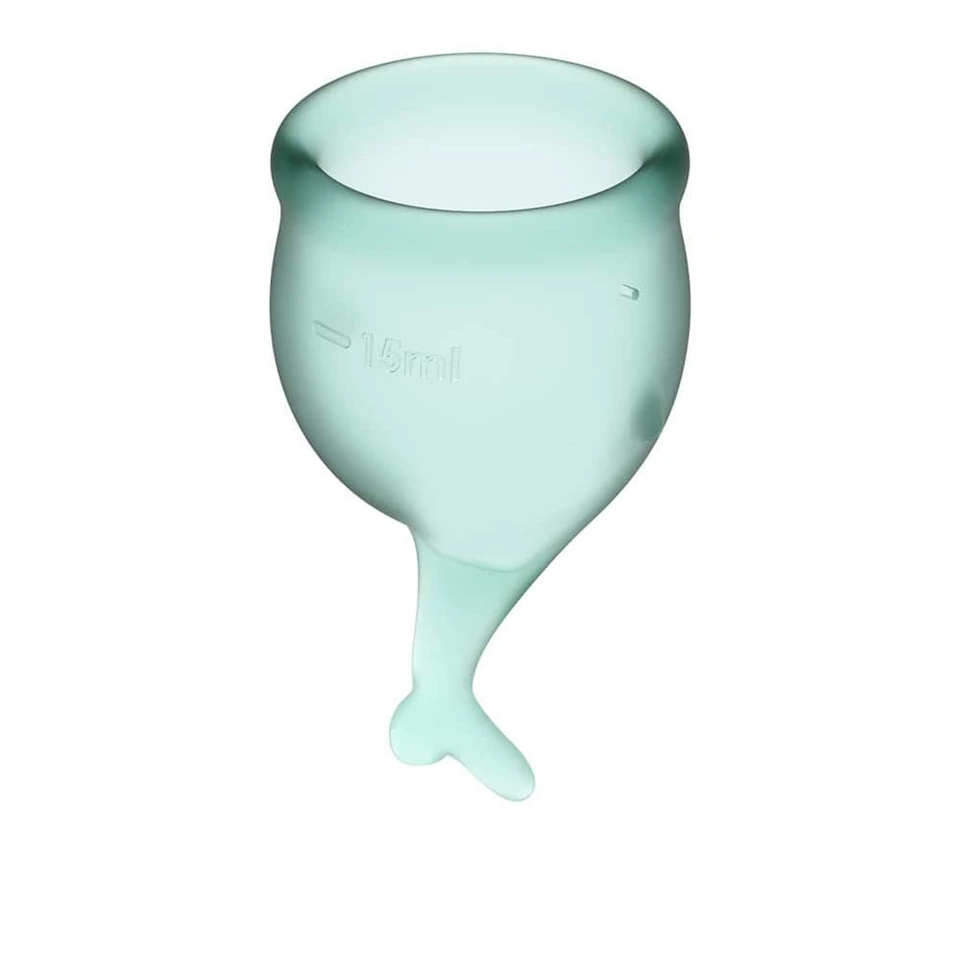 Feel Secure Menstrual Cup Dark Green 