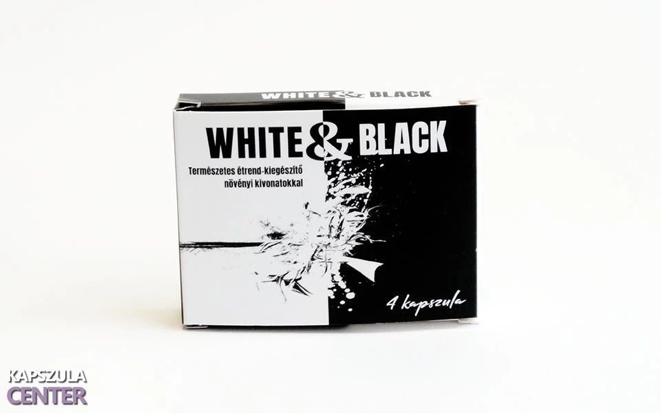 White & Black potencianövelő