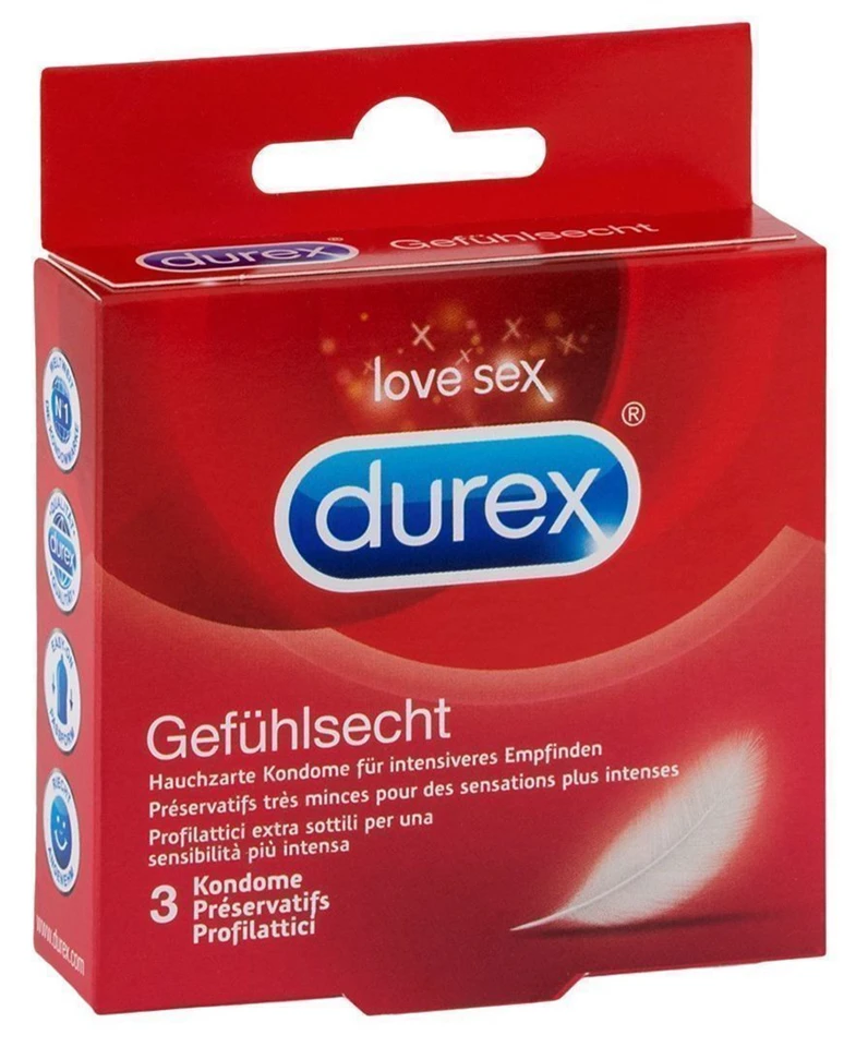 Durex Élethű Érzés Óvszer