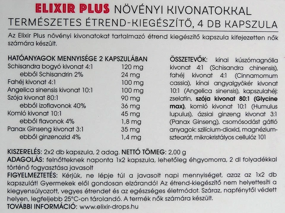 Elixir Plus használata