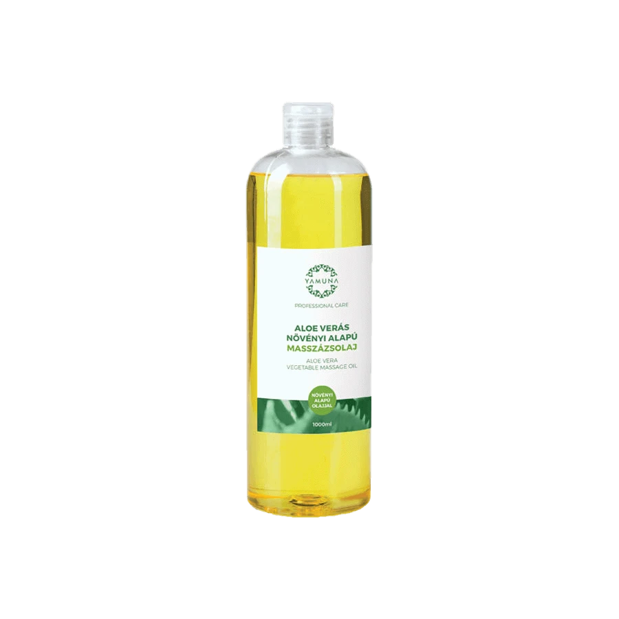 Aloe Verás növényi alapú masszázsolaj - 1000ml