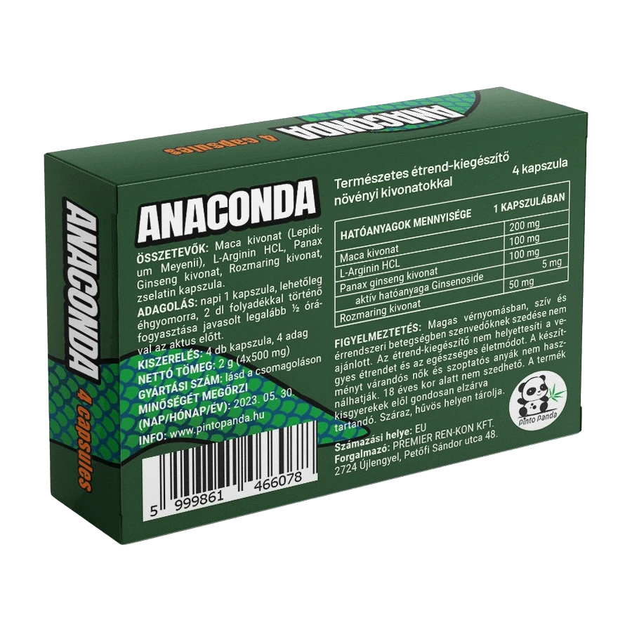 Anaconda - 4db kapszula