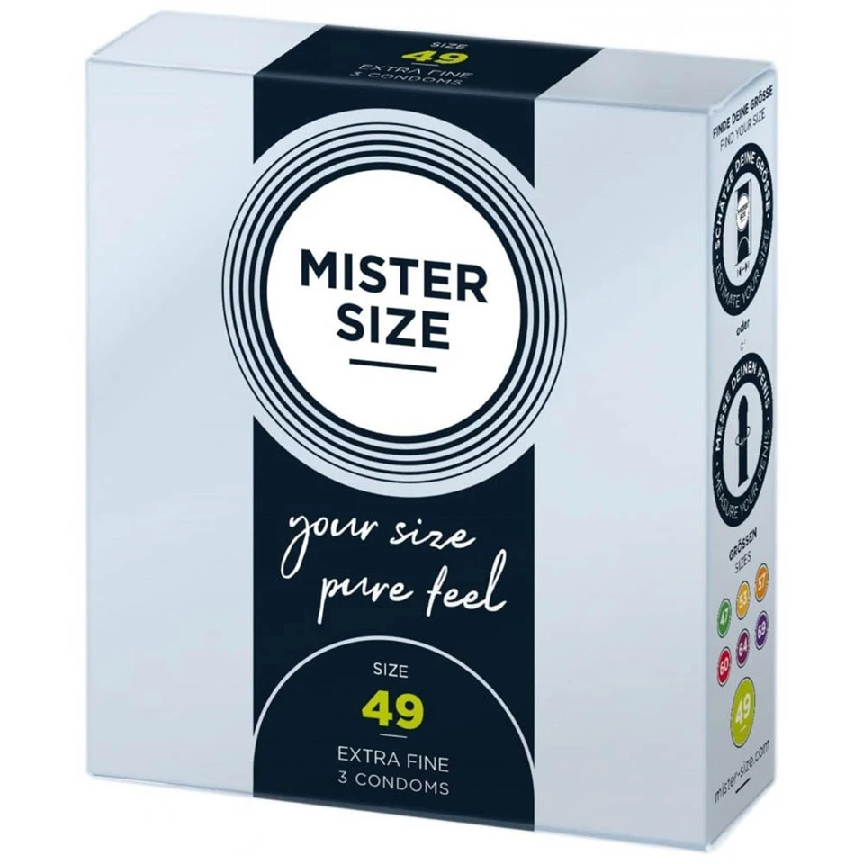 MISTER SIZE 49 mm Condoms 3 pieces