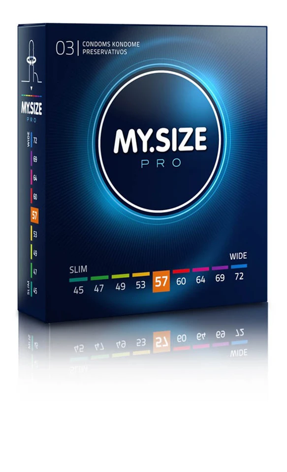 MY SIZE PRO Condoms 57 mm (3 pieces)