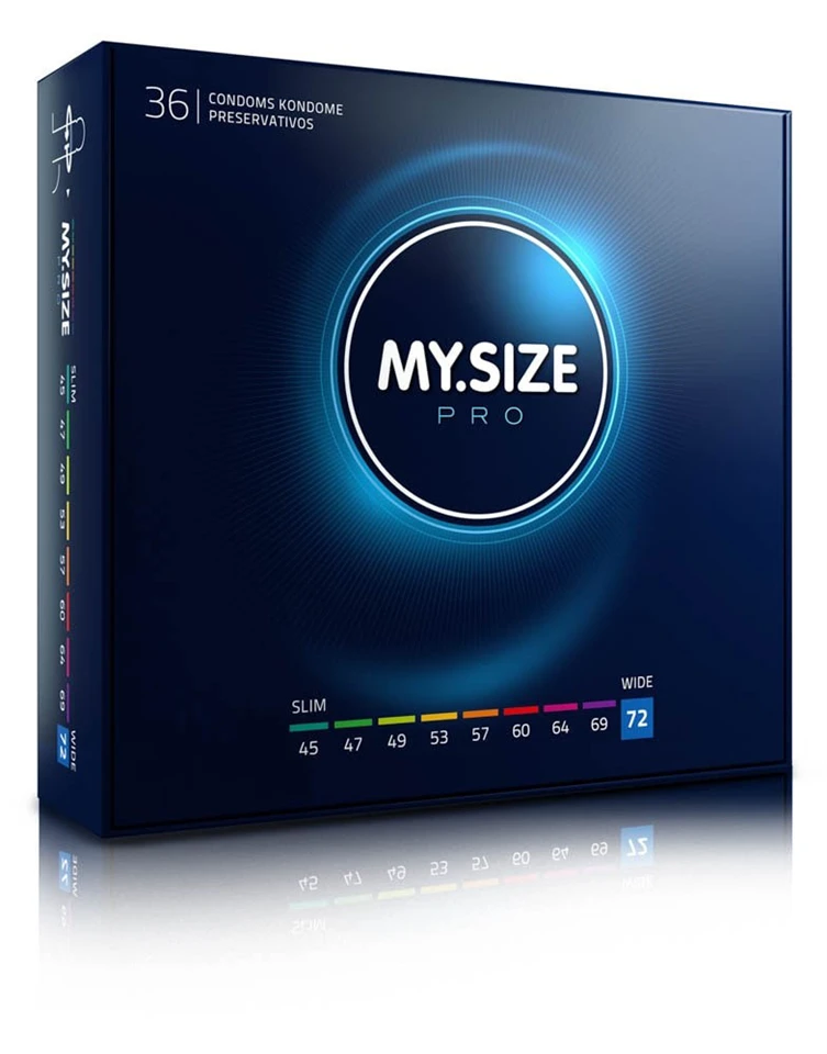 MY SIZE PRO Condoms 72 mm (36 pieces)