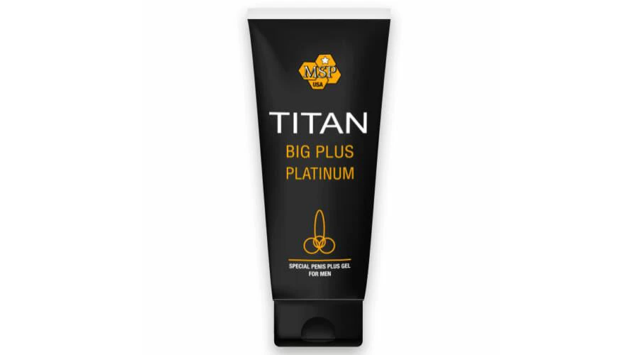 titan big plus platinum gél 50 ml