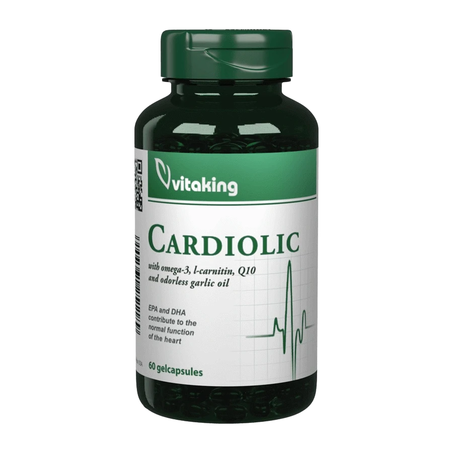 Cardiolic - 60 gélkapszula - Vitaking