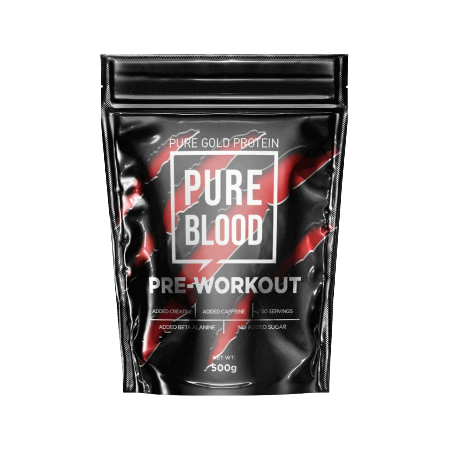 Pure Blood edzés előtti energizáló - 500g - Cola - PureGold