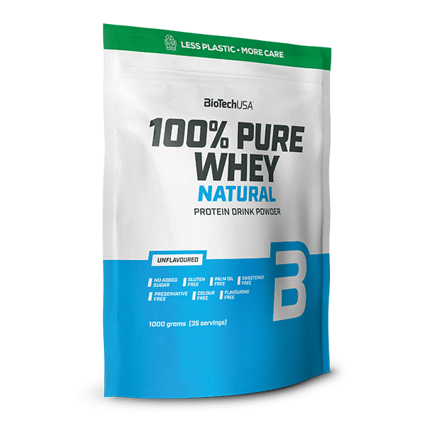 100% Pure Whey Natural tejsavófehérje-koncentrátum italpor -