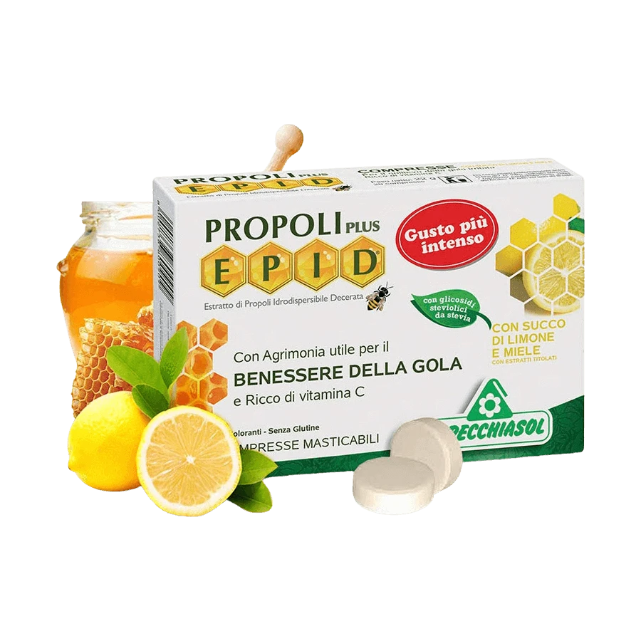 Cukormentes Propolisz 600 mg - 20 szopogatós tabletta - mézes citromos - Natur Tanya