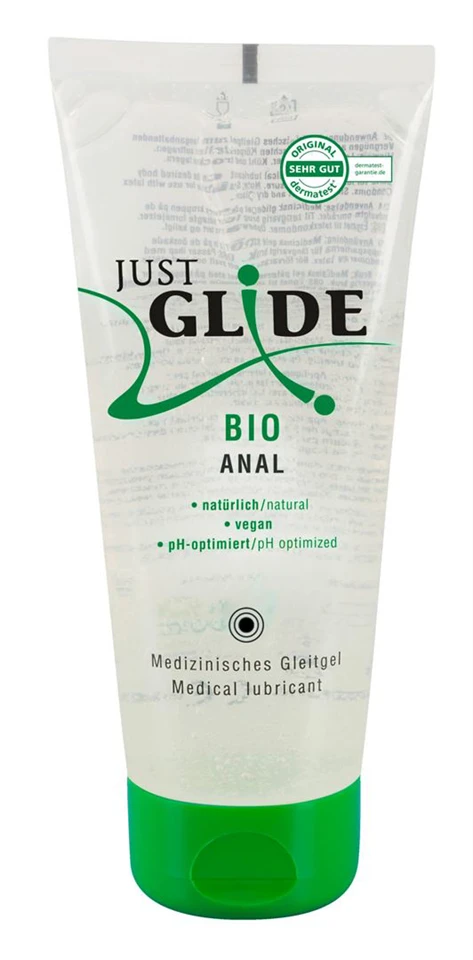 Just Glide Bio ANAL - vízbázisú vegán síkosító