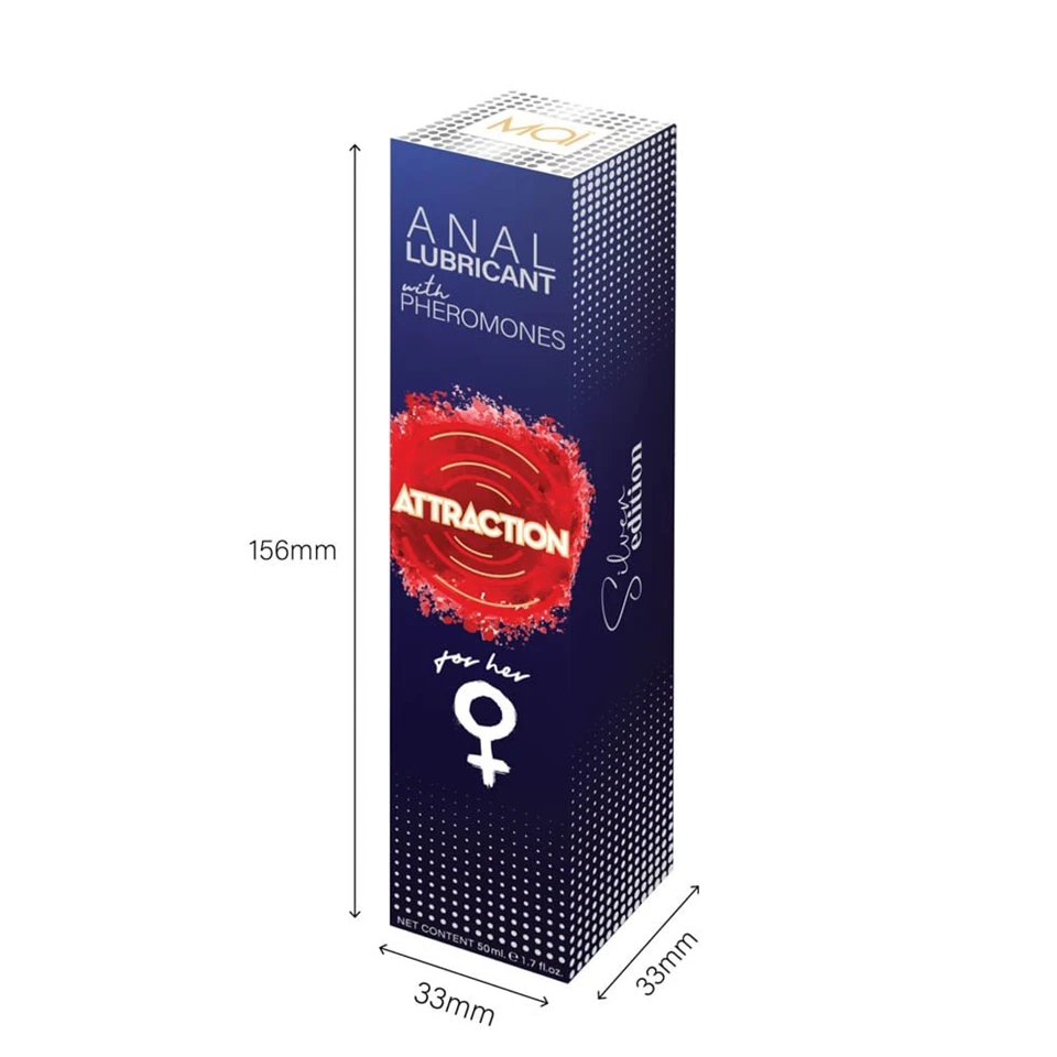 ANAL LUBRICANT WITH PHEROMONES ATTRACTION FOR HER 50 ML