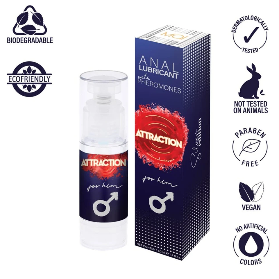 ANAL LUBRICANT WITH PHEROMONES ATTRACTION FOR HIM 50 ML