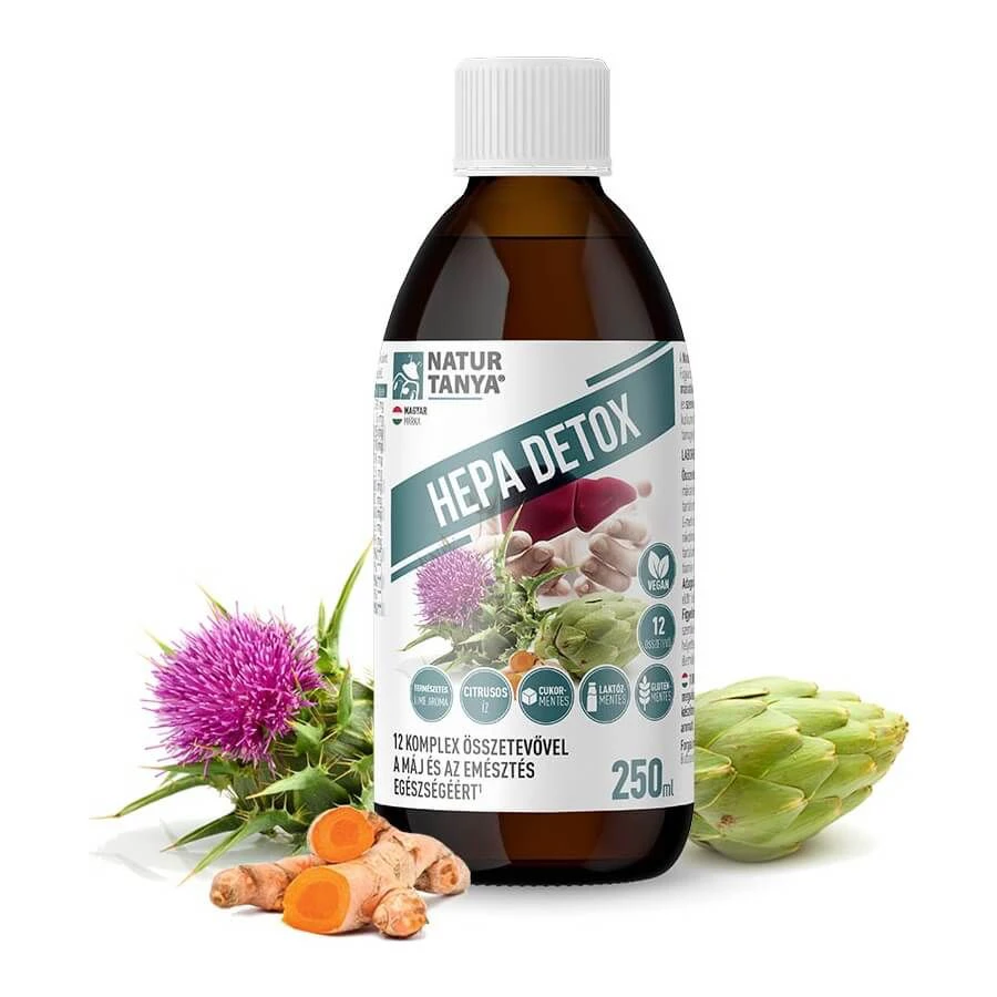 Hepa Detox máj és emésztés - 250 ml - Natur Tanya