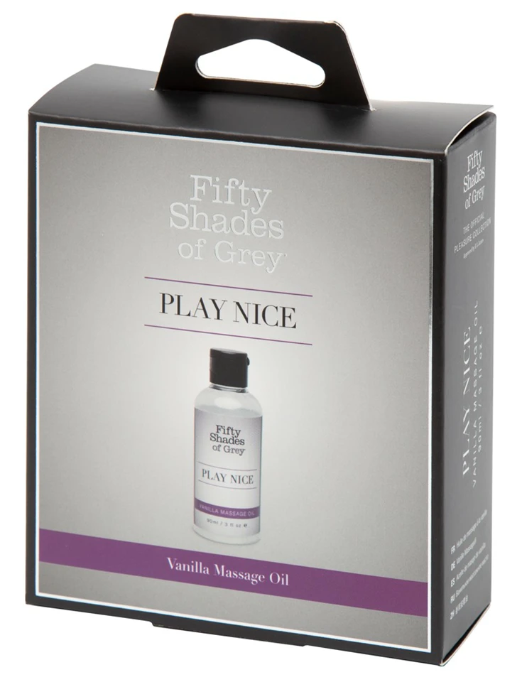 Fifty Shades Play Nice - masszázsolaj - vanília (90ml)