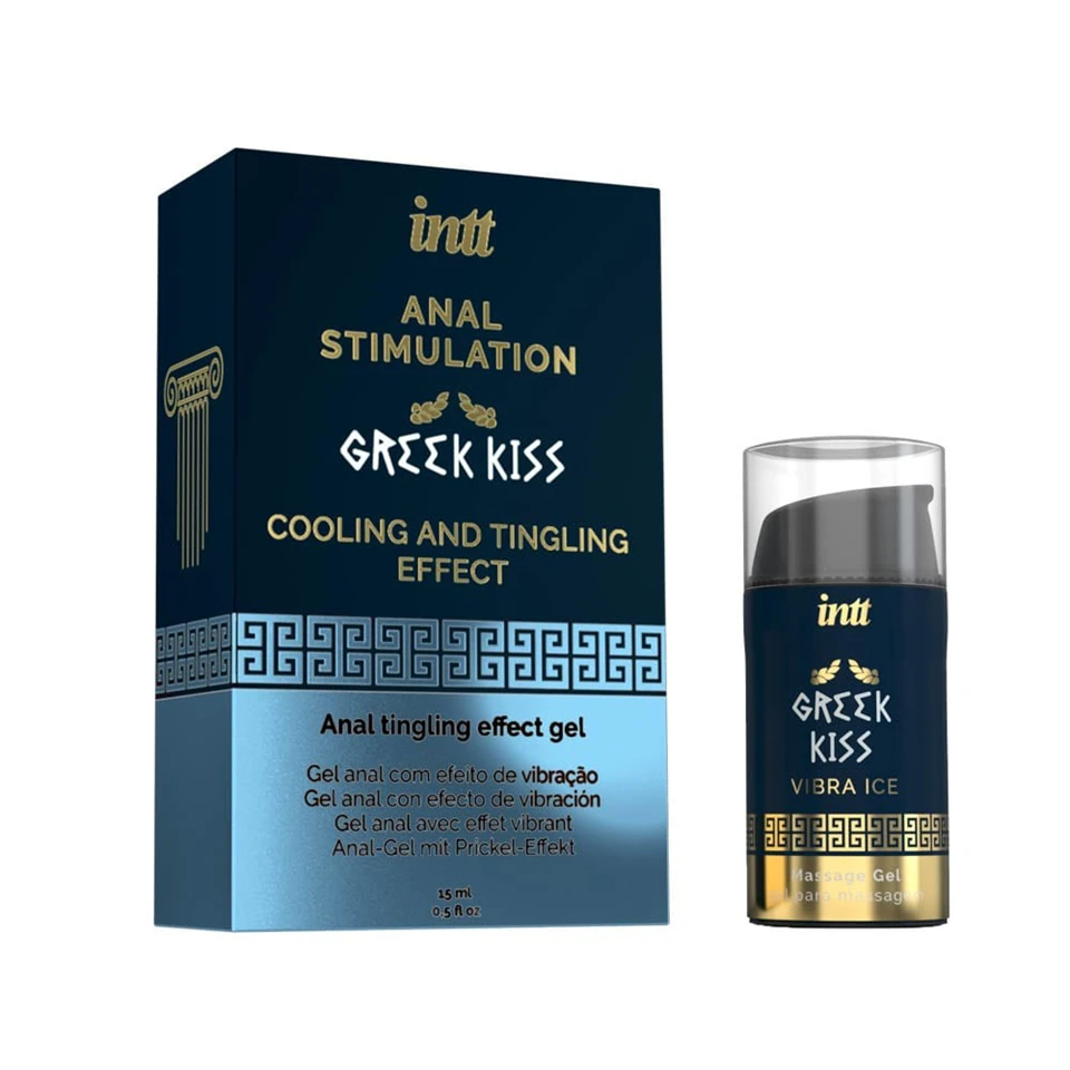 GREEK KISS ANAL STIMULATION  AIRLESS BOTTLE 15ML + BOX