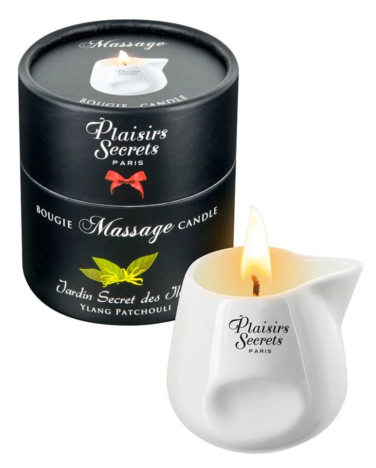 Plaisirs Secrets Ylang Patchouli - masszázsgyertya