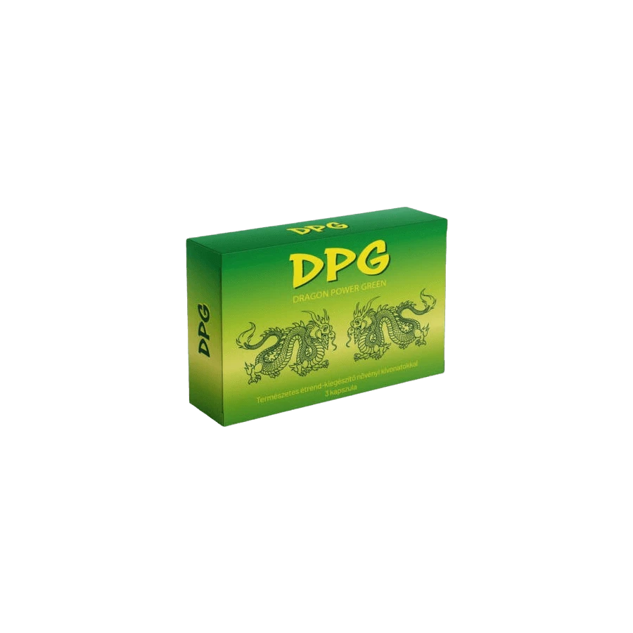 Dragon Power Green - 3db kapszula