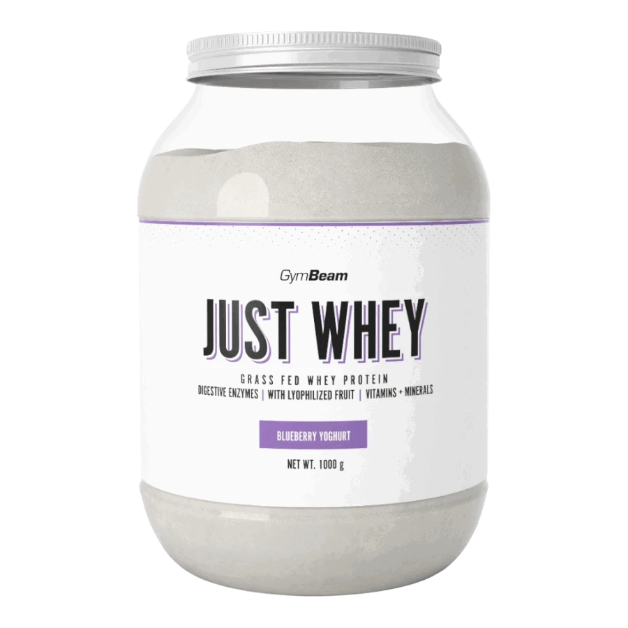 Just Whey fehérje - 1000 g - áfonya joghurt - GymBeam