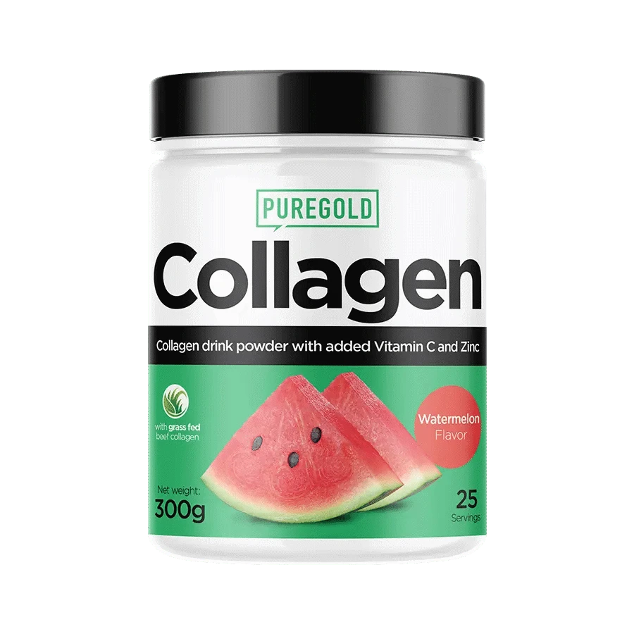 Collagen Marha kollagén italpor - Watermelo Sorbet 300g - PureGold