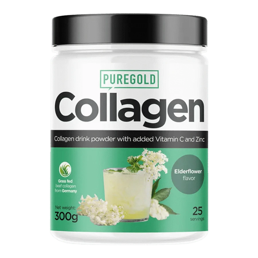 Collagen Marha kollagén italpor - Eldelflower 300g - PureGold