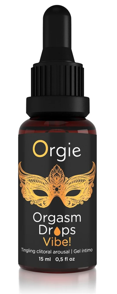 Orgie Orgasm Drops Vibe - bizsergető intim gél nőknek (15ml)