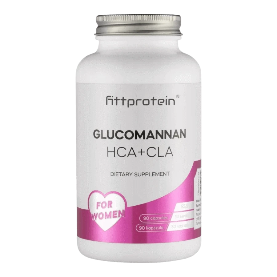 Fittprotein Glucomannan HCA+CLA - 90 kapszula