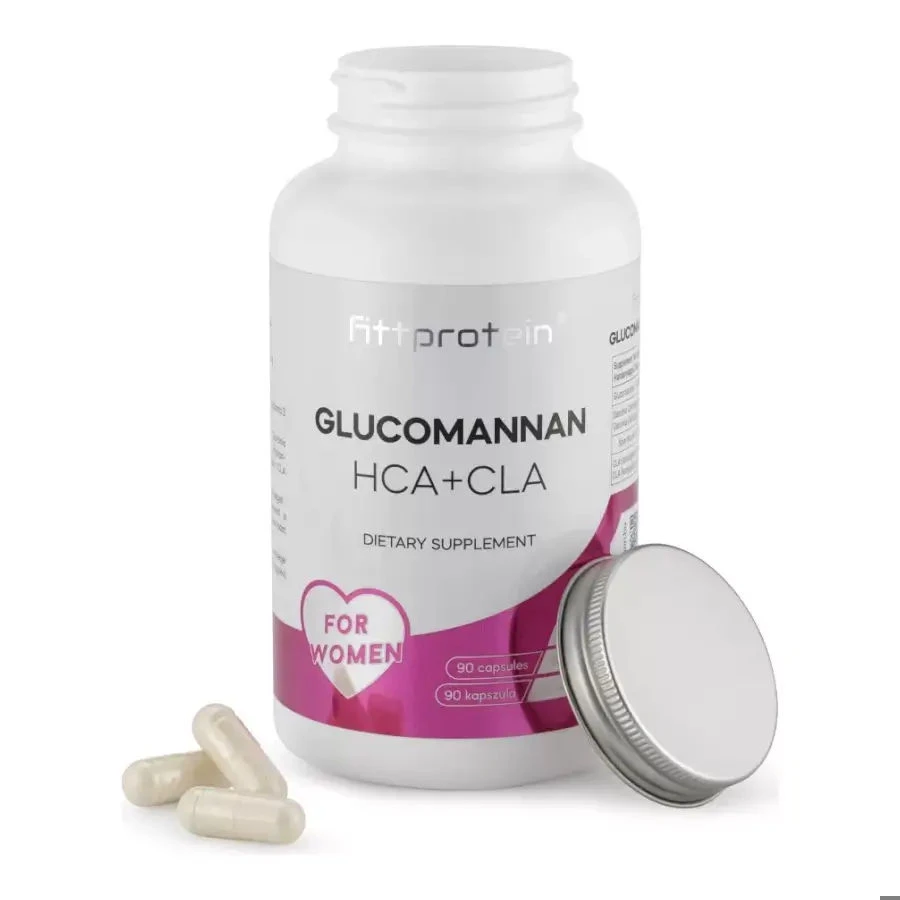 Fittprotein Glucomannan HCA+CLA - 90 kapszula