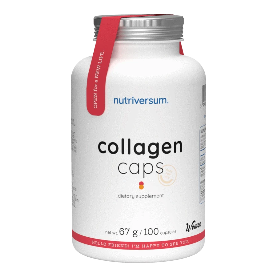 Collagen Caps - 100 kapszula - Nutriversum