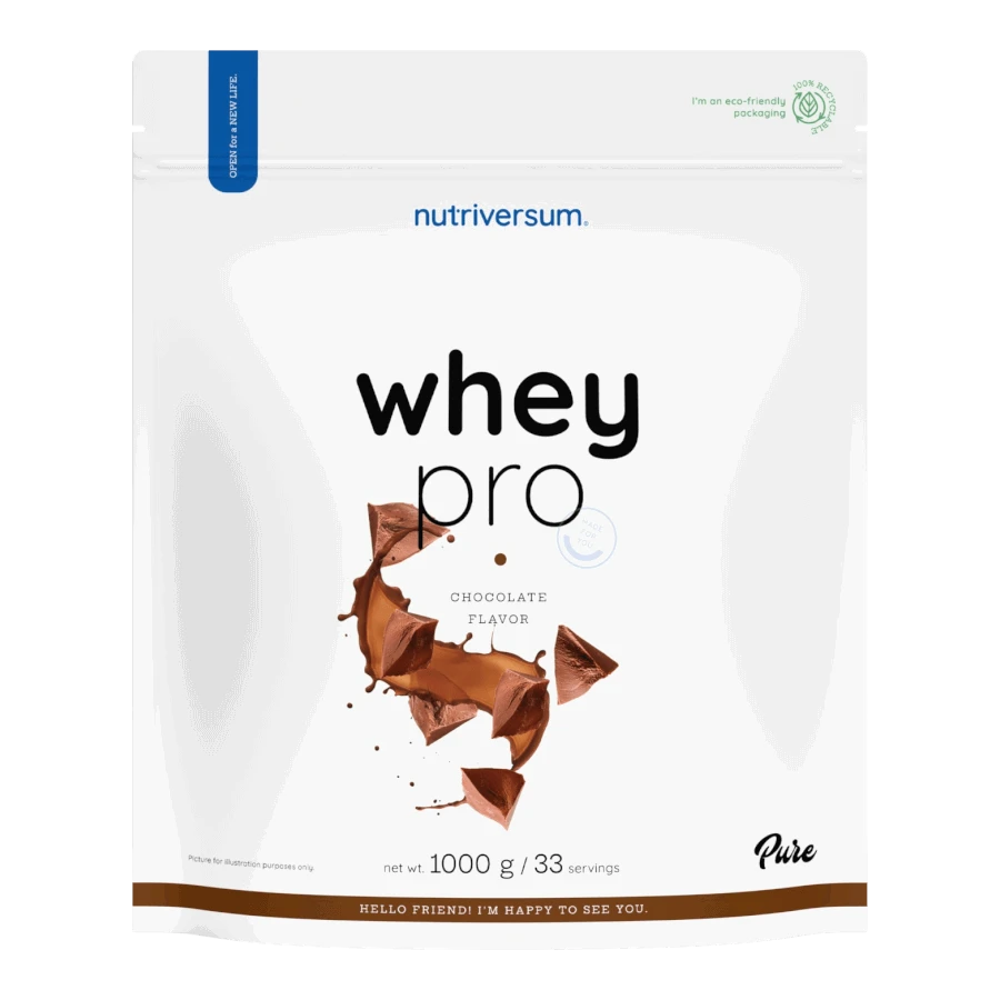 Whey PRO - 1000 g - csokoládé - Nutriversum