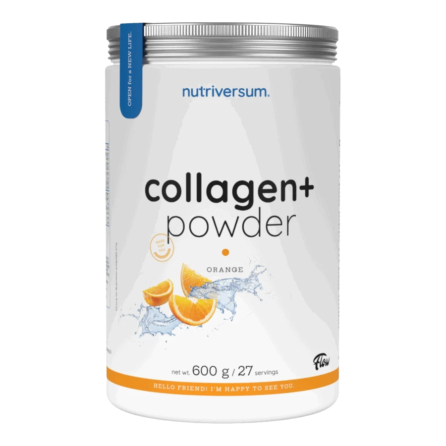 Collagen+ Powder - 600 g - narancs - Nutriversum