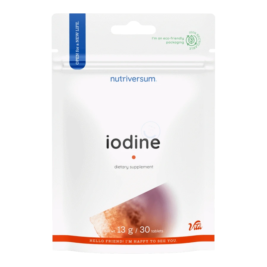 Iodine Tablet - 30 tabletta - Nutriversum