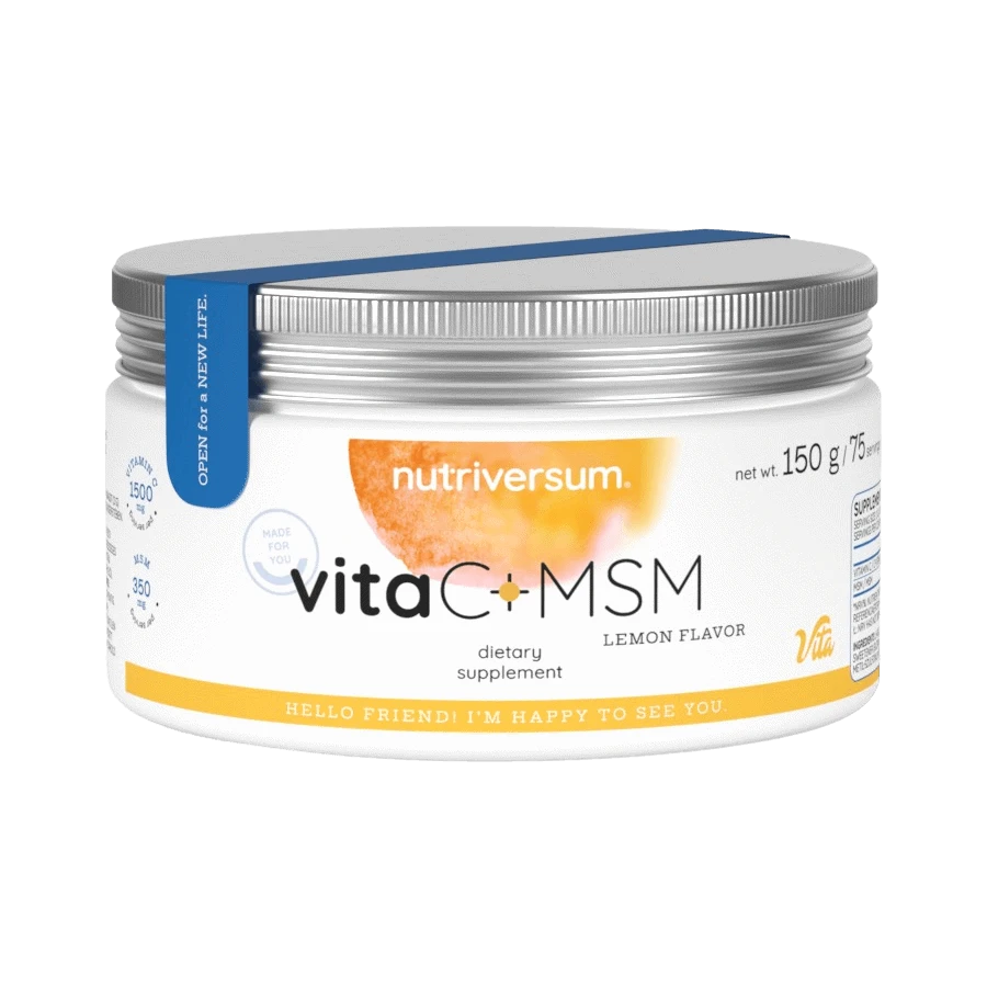 Vita C + MSM - 150 g - Nutriversum