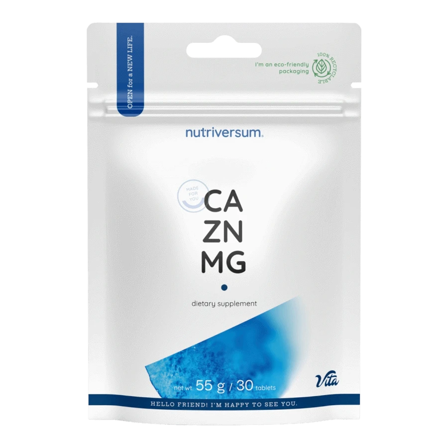 CA-ZN-MG - 30 tabletta - Nutriversum