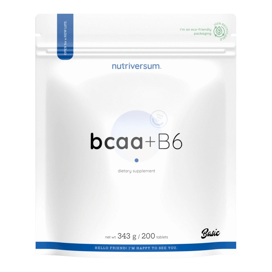 BCAA + B6 - 200 tabletta - Nutriversum