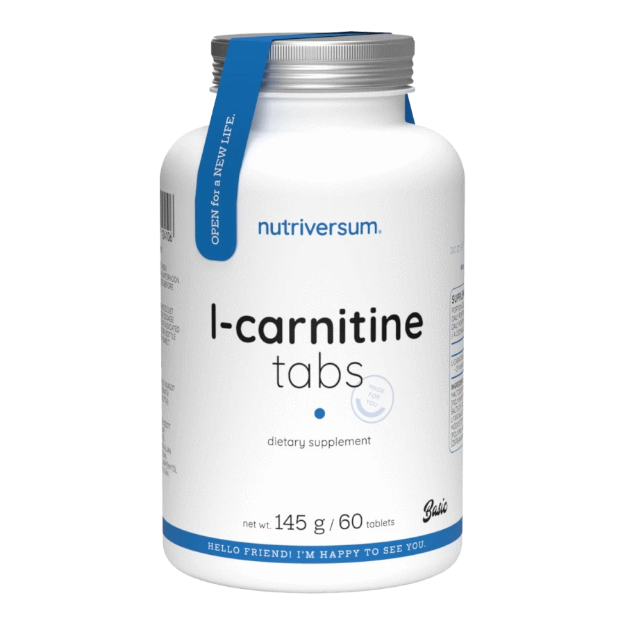 L-Carnitine Tabs - 60 tabletta - Nutriversum