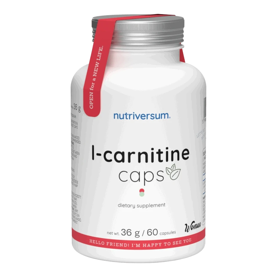 L-Carnitine Caps - 60 kapszula - Nutriversum