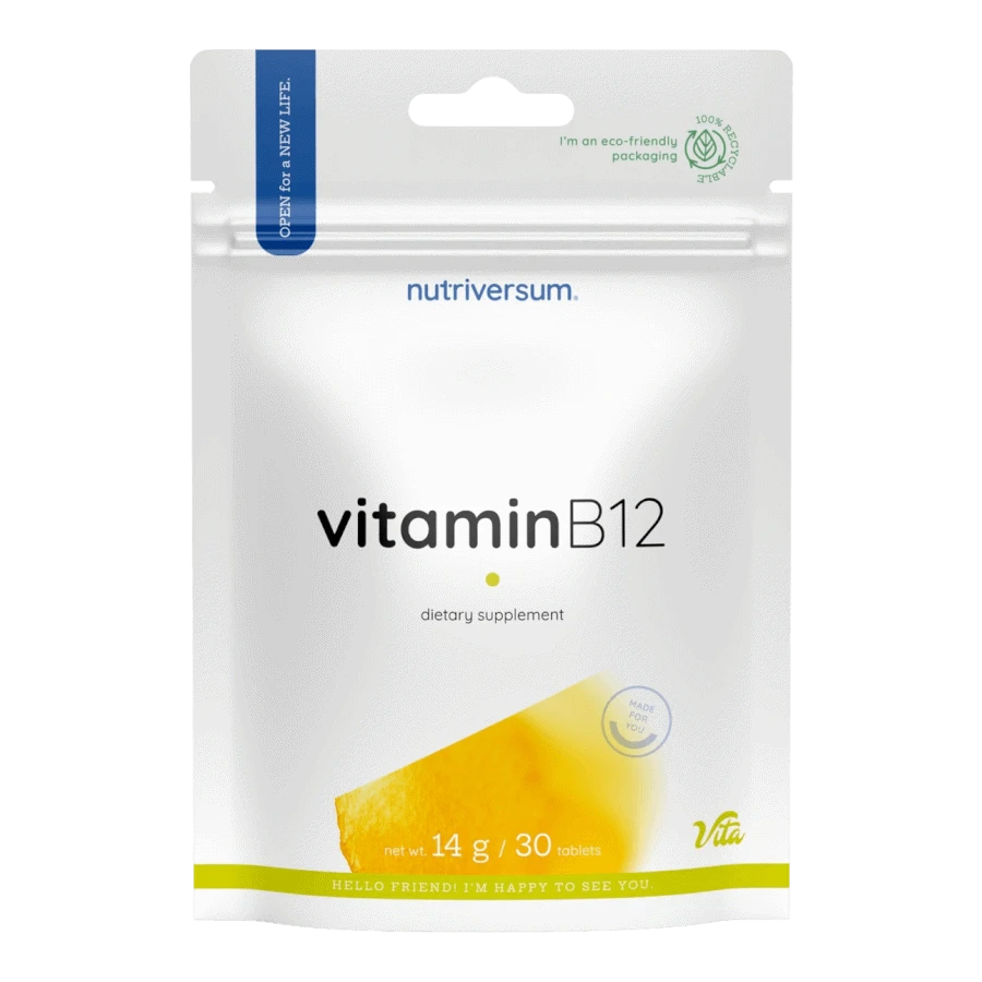 Vitamin B12 - 30 tabletta - Nutriversum