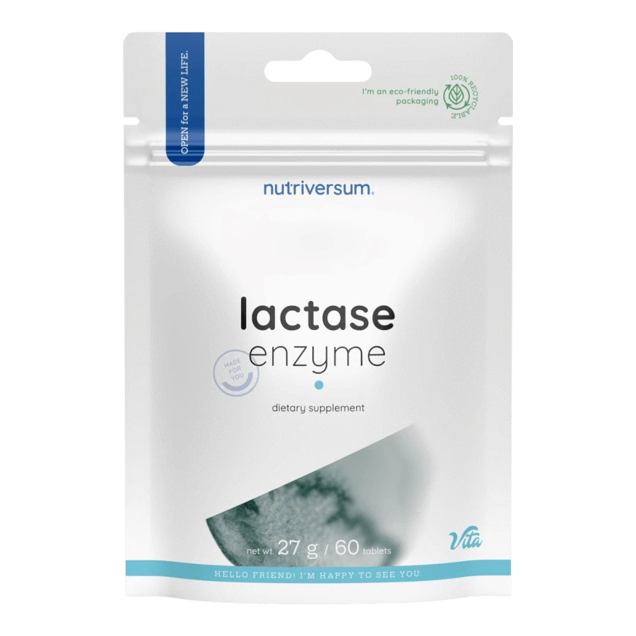 Lactase Enzyme - 60 tabletta - Nutriversum