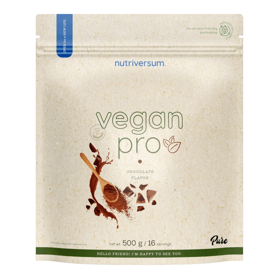 Vegan Pro - 500 g - csokoládé - Nutriversum