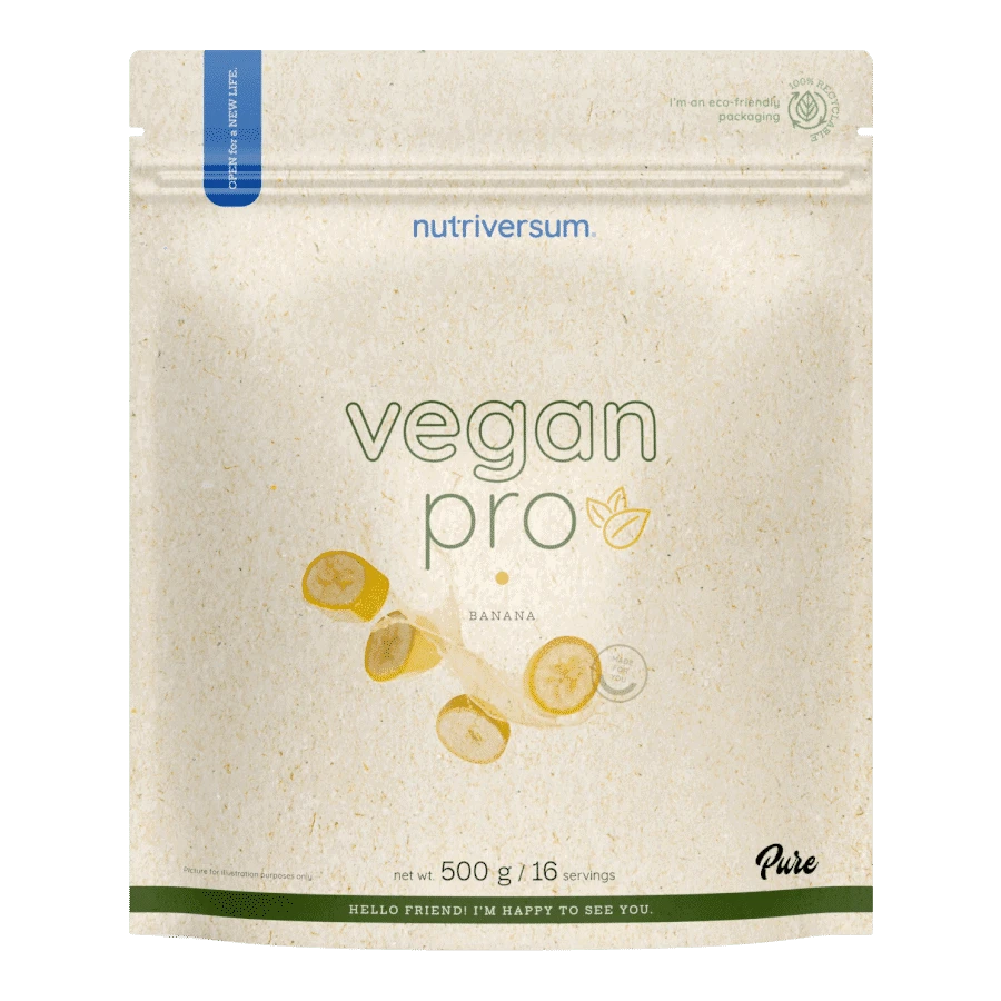 Vegan Pro - 500 g - banán - Nutriversum