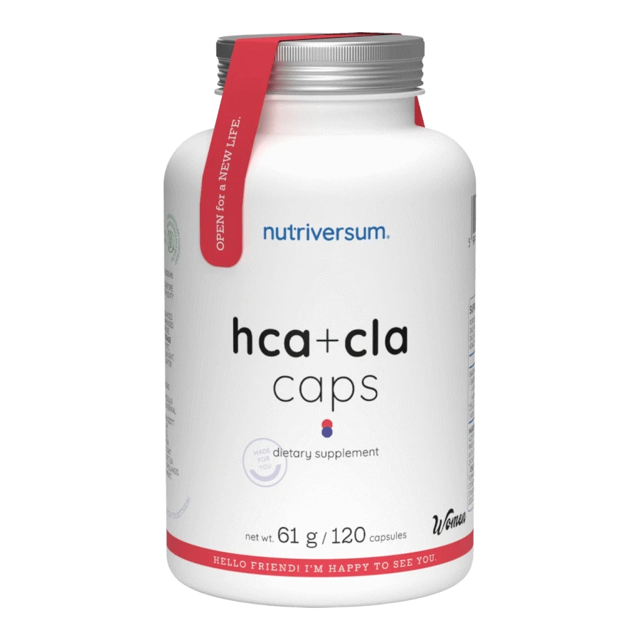 HCA + CLA Caps - 120 kapszula - Nutriversum