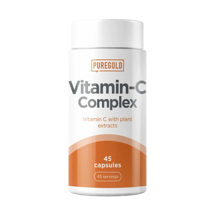 C-Complex C-vitamin növényi kivonatokkal - 45 kapszula - PureGold