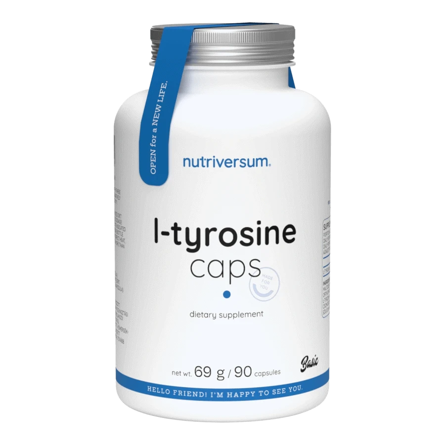 L-Tyrosine - 90 kapszula - Nutriversum