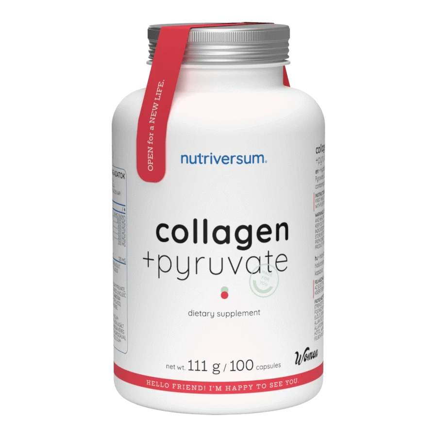 Collagen + Pyruvate - 100 kapszula - Nutriversum