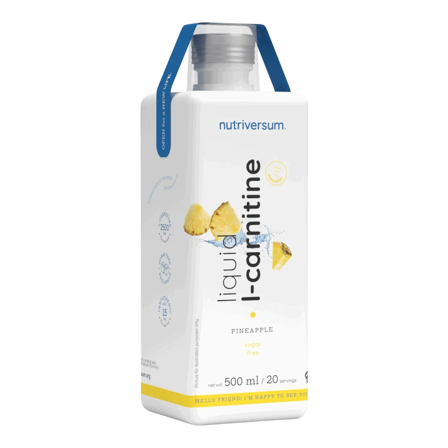 L-Carnitine - 500 ml - ananász - Nutriversum