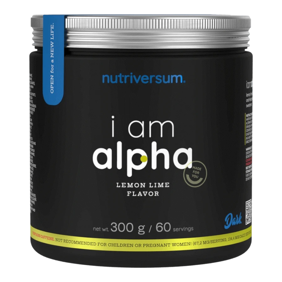 I am Alpha - 300 g - citrom lime - Nutriversum