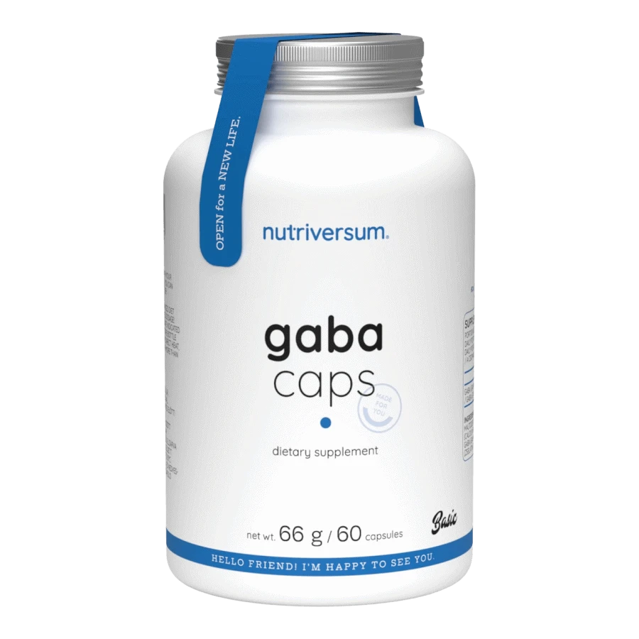 GABA Caps - 60 kapszula - Nutriversum