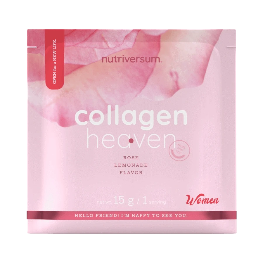 Collagen Heaven - 15 g - rózsa-limonádé - Nutriversum